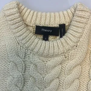 ニット+セーター Theory - Theory CHAINETTE WOOL/TWISTING CABLE PO Theory | Sweaters | Theory Twisting Cable Chainette Wool